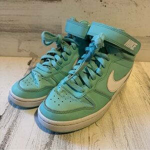 Nike Court Borough Mid 2 GS 'Emerald Rise' Shoes Size 4